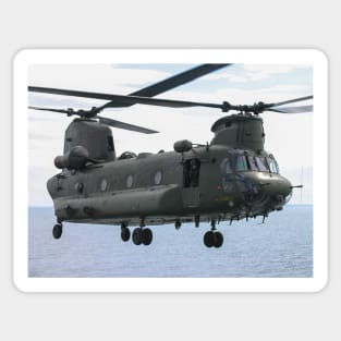 RAF Chinook up close and personal Sticker